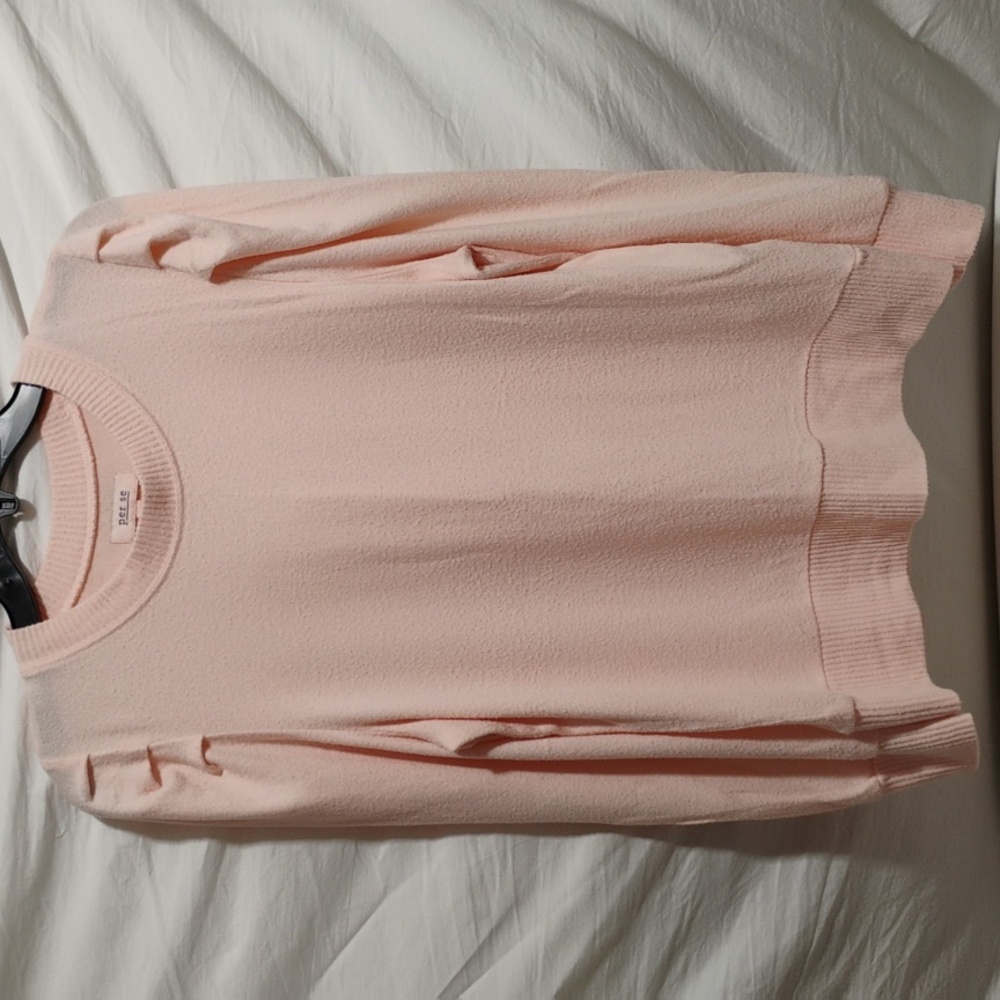 (D-4) Per Se Pink Sweater Sz.M Gently Worn